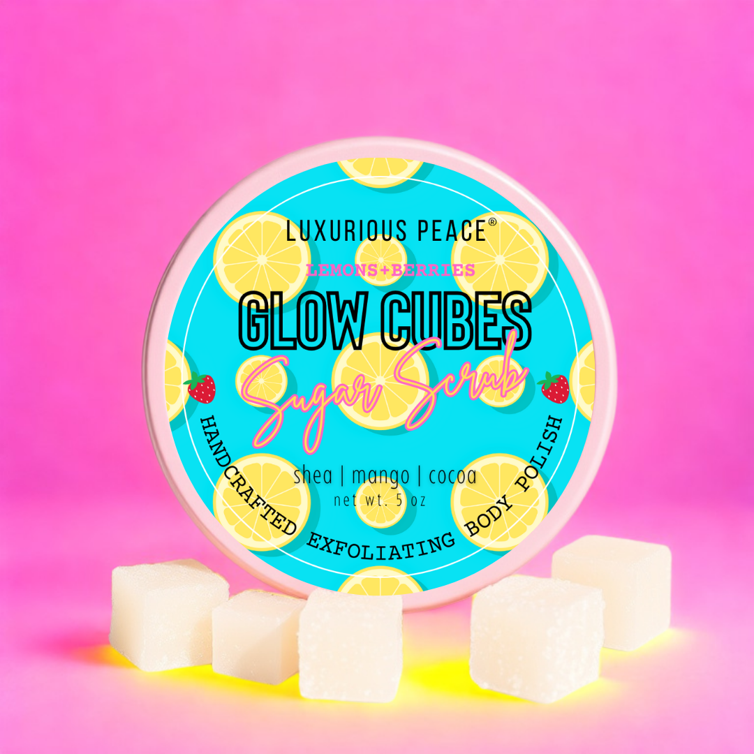 Glow Cubes Sugar Scrub