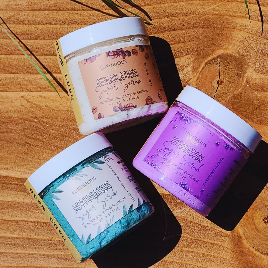 Whipped Soap Sugar Scrubs