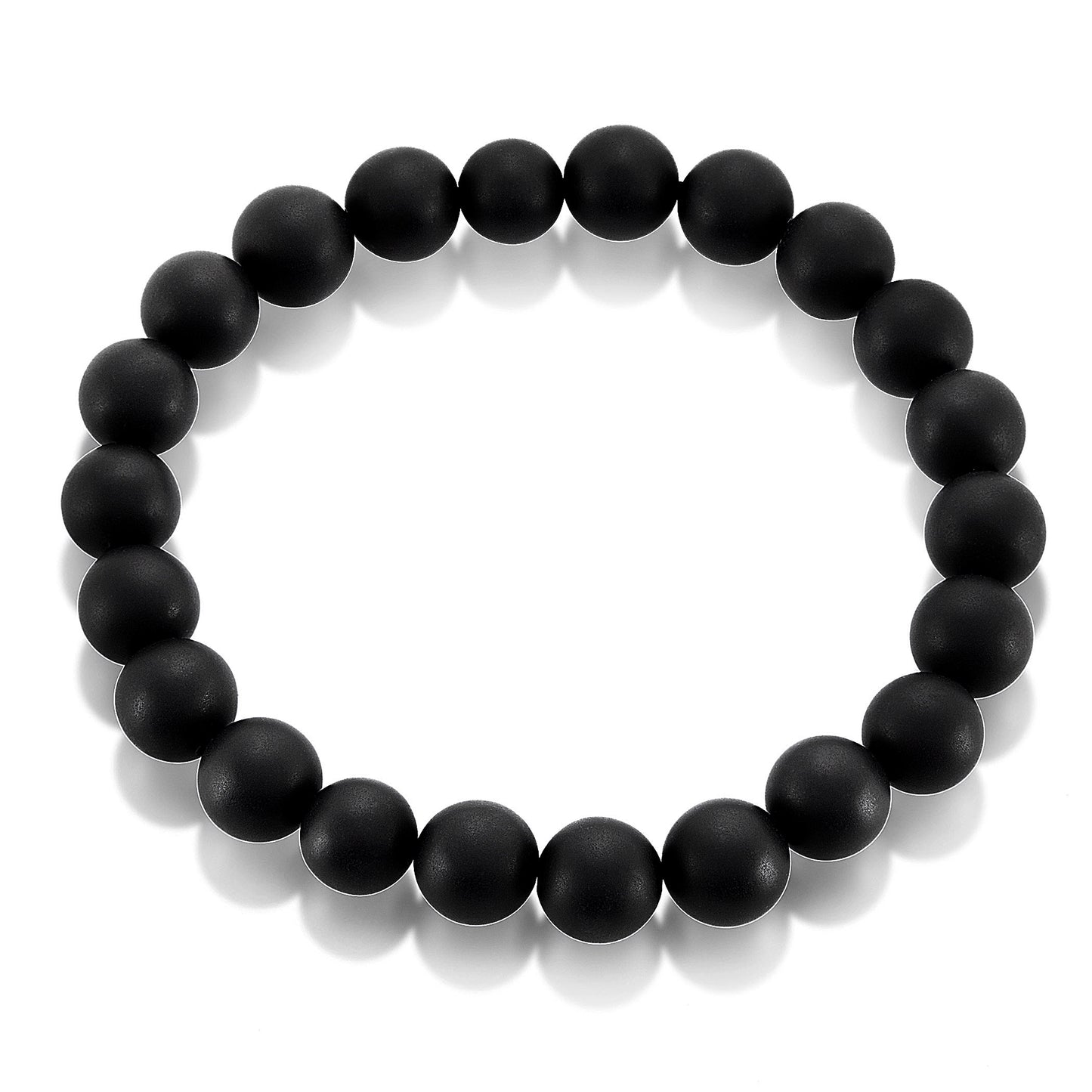 Black Onyx Polished Stone Bracelet