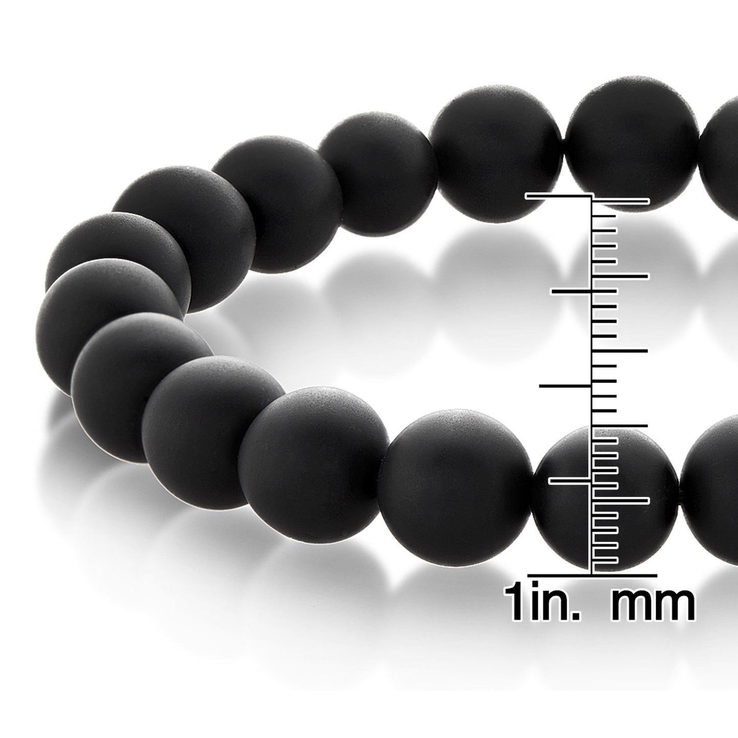 Black Onyx Polished Stone Bracelet