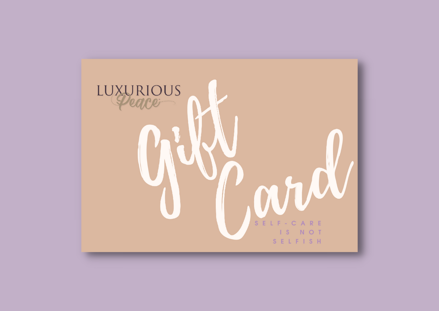 Lux Peace Gift Card